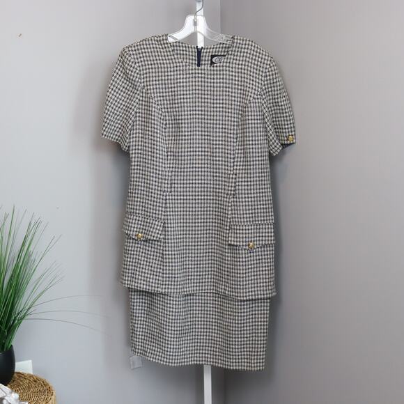 Vintage 90s Clues Collections Dress – Size 14 – Made in USA - Picture 1 of 6